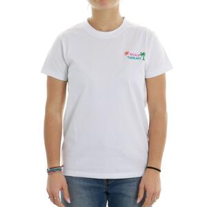 T-SHIRT BEACH TERAPY BIANCO